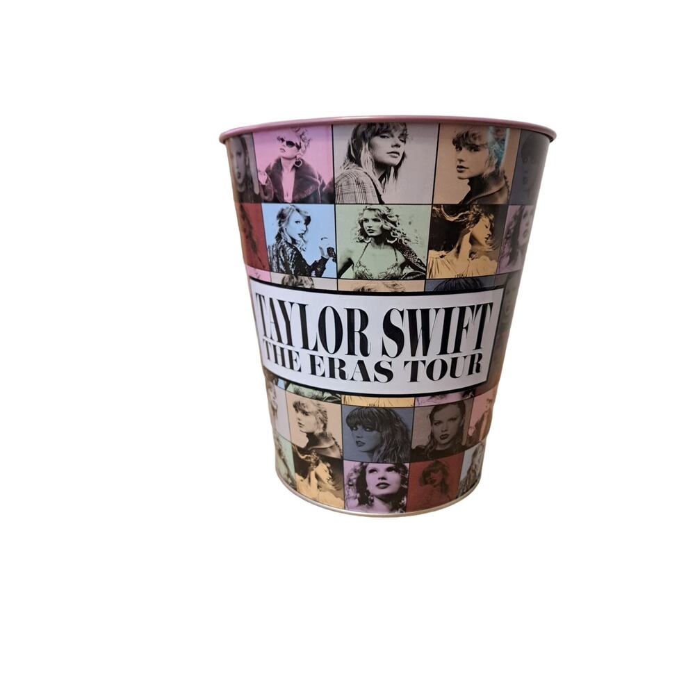 Taylor Swift AMC Popcorn Tin Pink The Eras Tour Merch